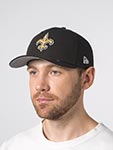 Бейсболка NEW ERA арт. 60691834 New Orleans Saints NFL (черный)